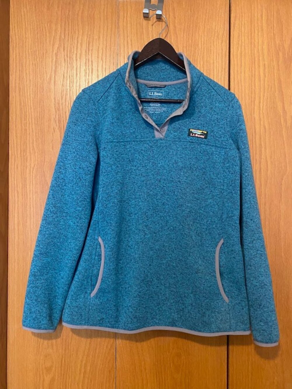 L.L.Bean Sweater Fleece Pullover - Size Small Regular